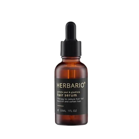 Serum Mọc Tóc Vỏ Bưởi & Bồ Kết Herbario 30ml - Chăm Sóc Tóc Tự Nhiên, Giúp Tóc Mọc Nhanh, Giảm Rụng Tóc - 100% Thuần Chay
