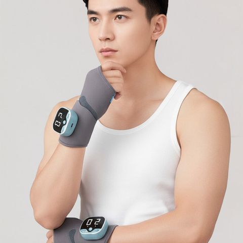 Băng quấn cố định massage cổ tay Nikio XY-02 - Công nghệ graphene, massage EMS, chườm nóng hỗ trợ phục hồi chấn thương hiệu quả