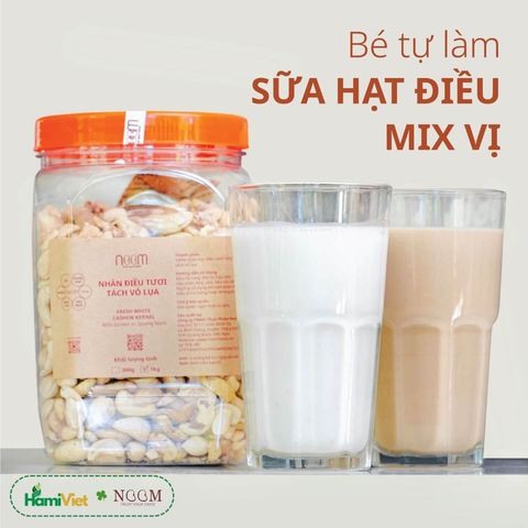 Hạt Điều Tươi Tách Vỏ Noom - Hạt Dinh Dưỡng Thơm Ngon, Vị Béo Ngọt Đặc Trưng, 300g và 1kg, Quà Tặng Tự Nhiên Hữu Cơ