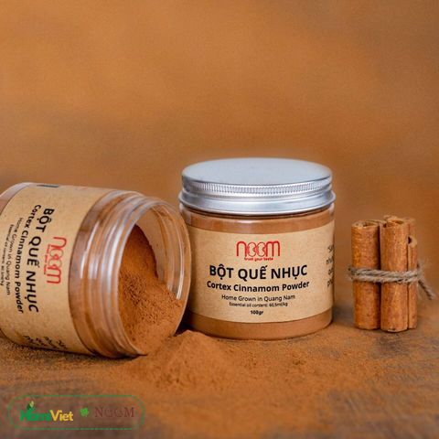 Bột Quế Nhục Noom 100% Từ Vỏ Quế Lâu Năm - Gia Vị Thảo Dược Tự Nhiên Việt Nam, Hỗ Trợ Sức Khỏe và Ẩm Thực Thượng Hạng
