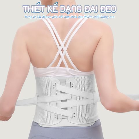 Đai Massage Lưng EMS Nikio NK-253 - Công Nghệ Xung Điện Thông Minh, Nhiều Chế Độ, Giảm Đau Lưng, Thoải Mái Tại Nhà