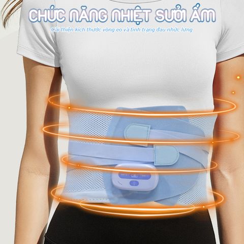 Đai Massage Lưng EMS Nikio NK-253 - Công Nghệ Xung Điện Thông Minh, Nhiều Chế Độ, Giảm Đau Lưng, Thoải Mái Tại Nhà