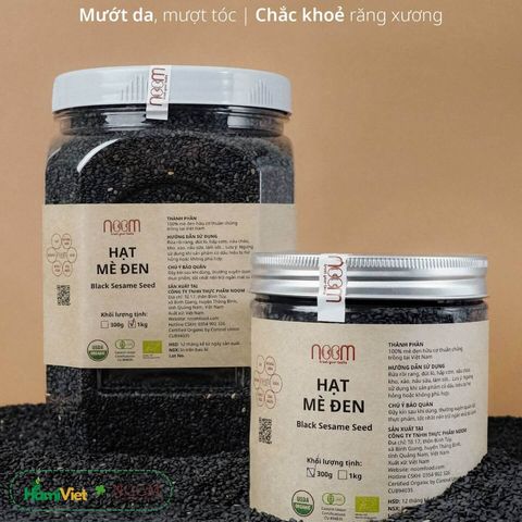 Hạt Mè Noom Hữu Cơ 1kg - Bổ Sung Protein, Canxi và Chất Béo Lành Mạnh - Hạt Dinh Dưỡng Từ Thiên Nhiên Tại Việt Nam