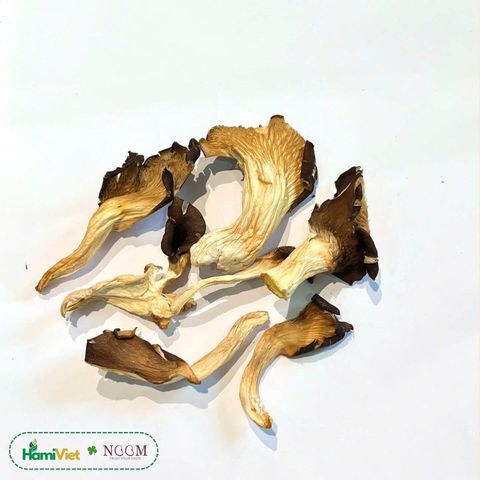 Nấm Bào Ngư Noom Khô 100% - Thực Phẩm Chay Tự Nhiên, Vị Umami Vượt Trội, Thay Thế Thịt Trong Món Ăn - Hữu Cơ Việt Nam