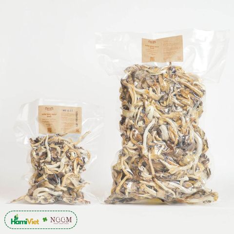 Nấm Bào Ngư Noom Khô 100% - Thực Phẩm Chay Tự Nhiên, Vị Umami Vượt Trội, Thay Thế Thịt Trong Món Ăn - Hữu Cơ Việt Nam