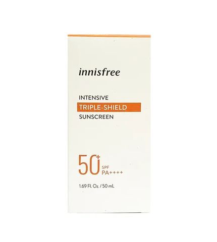 Kem Chống Nắng Innisfree Triple Shield SPF 50 - Bảo Vệ Da Toàn Diện, Dưỡng Ẩm, Chống Nắng Hiệu Quả, Phù Hợp Với Da Nhạy Cảm