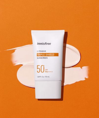 Kem Chống Nắng Innisfree Triple Shield SPF 50 - Bảo Vệ Da Toàn Diện, Dưỡng Ẩm, Chống Nắng Hiệu Quả, Phù Hợp Với Da Nhạy Cảm