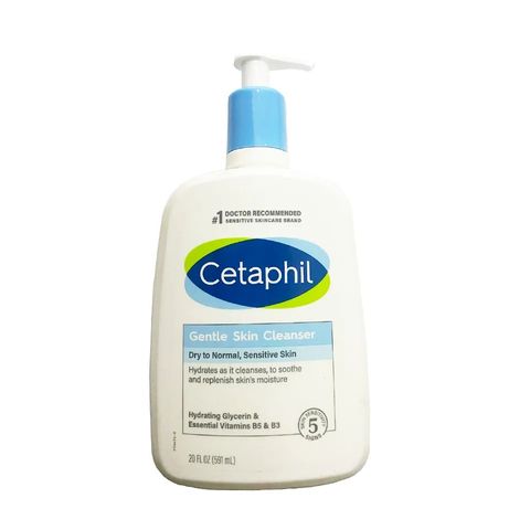 Sữa Rửa Mặt Cetaphil Gentle Skin Cleanser 473ml - Dành Cho Mọi Loại Da, Dịu Nhẹ, Không Gây Kích Ứng, Chính Hãng