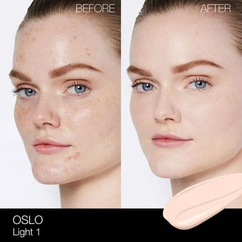 Kem Nền Nars Light Reflecting Foundation Tone Light 1 - Oslo 30ml Chính Hãng, Lớp Nền Hoàn Hảo Cho Phái Đẹp, Dưỡng Da Tự Nhiên