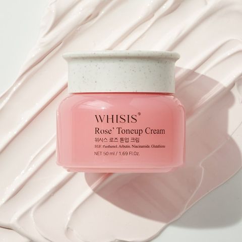 Kem Dưỡng Ẩm Trắng Da Nâng Tone Tinh Chất Hoa Hồng WHISIS 50ml - Chăm Sóc Da Làn Da Sáng Khỏe, Chính Hãng Hàn Quốc