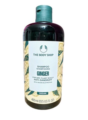 Dầu Gội Gừng The Body Shop 400ml - Hỗ Trợ Mọc Tóc Từ Thiên Nhiên, Bảo Vệ và Nuôi Dưỡng Tóc Khỏe Mạnh