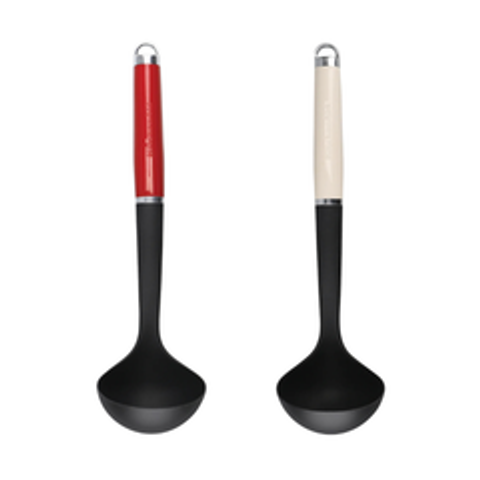 Muôi Canh KitchenAid Coreline Đỏ - Dụng Cụ Nhà Bếp Chịu Nhiệt An Toàn, Lòng Sâu Tiện Ích Cho Món Nước, Súp, Hầm