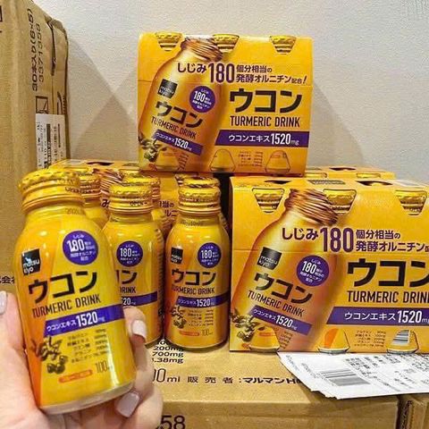 Nước Uống Tinh Chất Nghệ Nano Matsukiyo Nhật Bản - Tăng Cường Sức Khỏe, Hỗ Trợ Miễn Dịch, Chống Oxy Hóa, Dinh Dưỡng Tự Nhiên