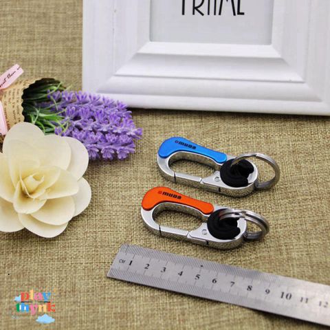 Bộ 3 Móc Khóa OMUDA 3754 - Phụ Kiện Thời Trang Sang Trọng, Độc Đáo, Màu Xanh Dương, Quà Tặng Thú Vị cho Bạn Bè và Người Thân
