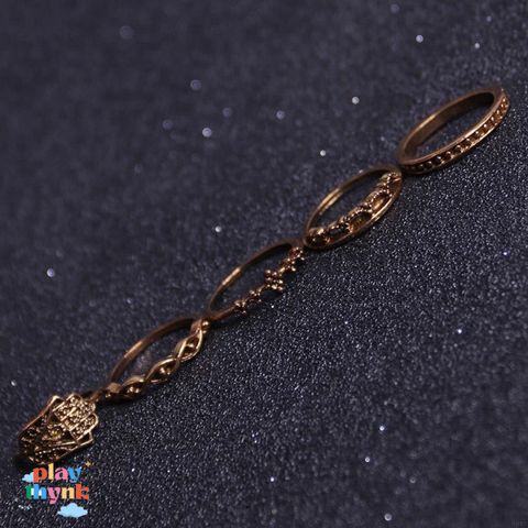 Bộ 10 Nhẫn Chạm Khắc Vintage - Trang Sức Đá Quý Nữ Tính, Nhẫn Cưới, Nhẫn Đính Hôn, Quà Tặng Phụ Nữ
