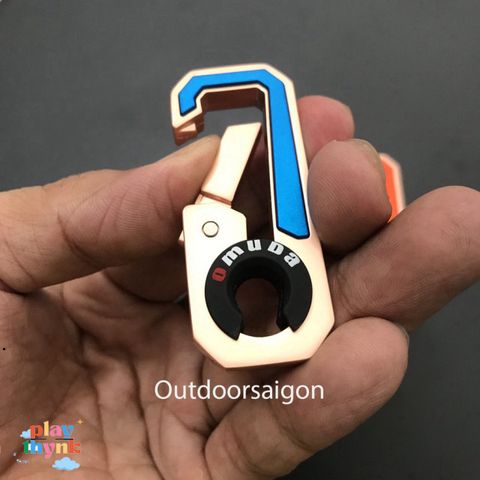 Móc Khóa OMUDA 3749-1 Cao Cấp Mạ Vàng - Thiết Kế Độc Đáo, Chắc Chắn, Quà Tặng Ý Nghĩa cho Người Yêu Thích Phụ Kiện Thời Trang