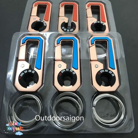 Móc Khóa OMUDA 3749-1 Cao Cấp Mạ Vàng - Thiết Kế Độc Đáo, Chắc Chắn, Quà Tặng Ý Nghĩa cho Người Yêu Thích Phụ Kiện Thời Trang