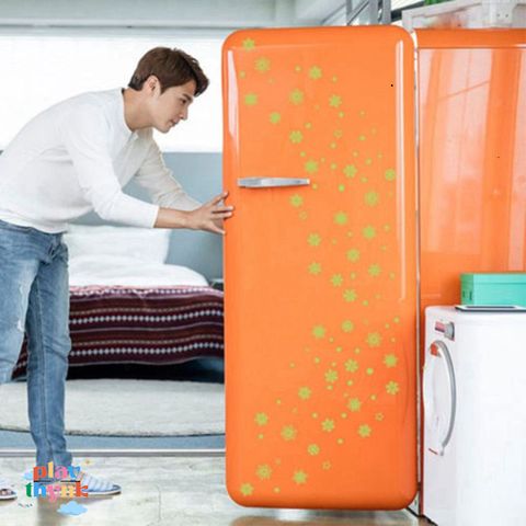 Miếng Dán Cửa Sổ Dạ Quang Mẫu Bông Tuyết - Đồ Trang Trí Nhà Cửa Độc Đáo, Thân Thiện Môi Trường, PVC Chất Lượng Cao
