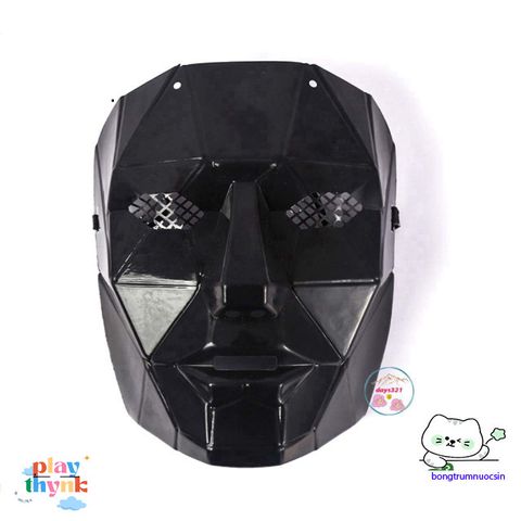 Mặt Nạ Boss Squid Game - Phụ Kiện Hóa Trang Halloween Độc Đáo - Đạo Cụ Cosplay Phim Kinh Dị Hàn Quốc
