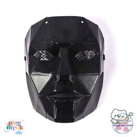 Mặt Nạ Boss Squid Game - Phụ Kiện Hóa Trang Halloween Độc Đáo - Đạo Cụ Cosplay Phim Kinh Dị Hàn Quốc