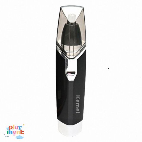Máy Cắt Lông Mũi Kemei KM-6512 - Thiết Kế An Toàn, Tiện Dụng & Massage Mũi - Giải Pháp Hoàn Hảo Cho Vẻ Ngoài Bạn
