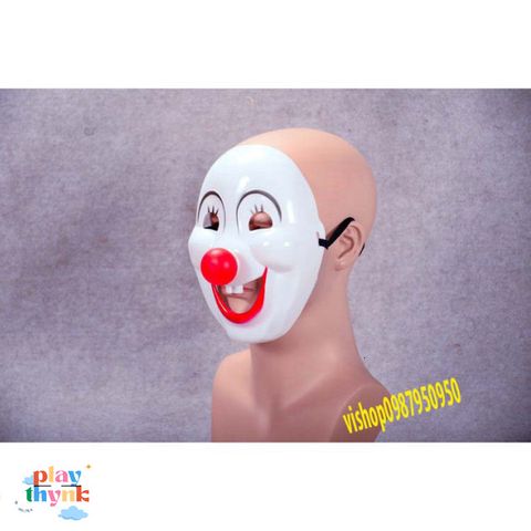 Mặt Nạ Hóa Trang Thỏ Mũi Hề Đáng Yêu - Chất Liệu Nhựa Bền Đẹp, Hình Ảnh Thật, Số Mã NKL38