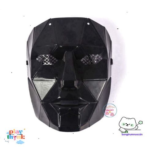 Mặt Nạ Quản Trị Viên Squid Game - Phụ Kiện Halloween Độc Đáo Cho Tiệc Hóa Trang và Cosplay