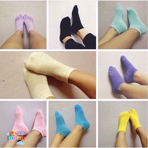 Tất Trơn Nhiều Màu Đa Dạng Freesize - Phong Cách Sành Điệu Cho Mọi Bước Đi, Chất Thun Mềm Mại, Giá Rẻ, Giao Hàng Toàn Quốc