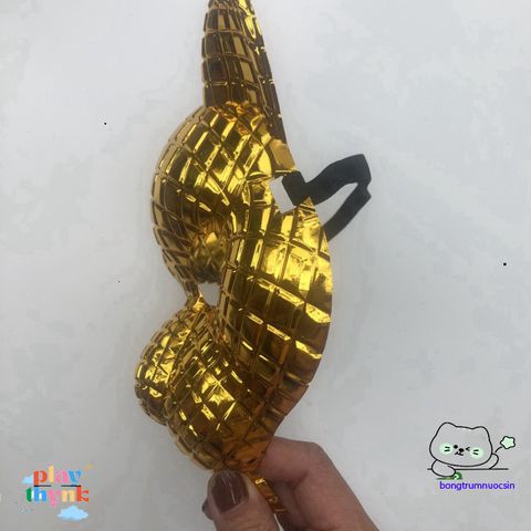 Mặt Nạ Squid Game Vàng - Đẳng Cấp Halloween Phụ Kiện Thời Trang Cosplay Trò Chơi Con Mực, Chất Liệu An Toàn, Giao Hàng Nhanh
