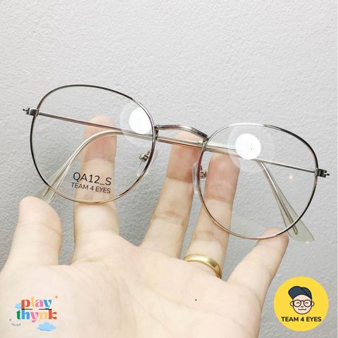 Gọng kính cận tròn siêu nhẹ unisex - Kính bảo vệ mắt UV thời trang, phong cách trẻ trung, đủ mọi lứa tuổi, khuyến mãi miễn phí ship nội thành.