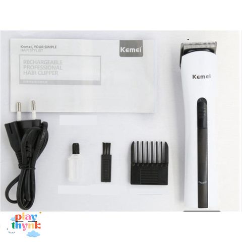 Tông Đơ Cắt Tóc Kemei KM-2516 - Thiết Kế Nhỏ Gọn, An Toàn Cho Trẻ Nhỏ, Sạc Dễ Dàng, Thời Gian Sử Dụng 120 Phút
