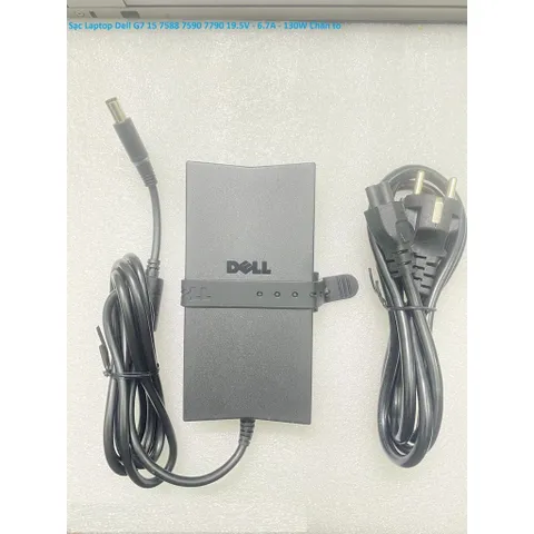 Sạc Laptop Dell G7 15 7588 7590 7790 130W 19.5V 6.7A Chân kim to 7.4*5.0mm - Sạc zin chất lượng cao, bảo hành 3 tháng