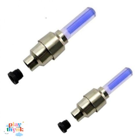Bộ 2 Đèn LED Gắn Van Xe - Hiệu Ứng Ánh Sáng Màu Sắc Ngẫu Nhiên Cho Xe Hơi, An Toàn và Thú Vị Khi Lái Xe, Giao Hàng Miễn Phí Từ 99K