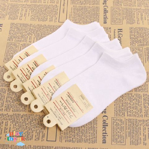 Tất Cơ Bản Trơn Màu TH - Vớ Chân Thời Trang Đơn Giản, Thiết Kế Năng Động Dành Cho Mọi Phong Cách