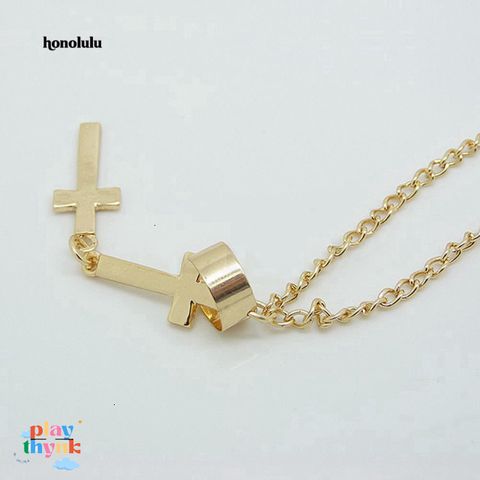 Khuyên Tai Nữ Dạng Dangle Kiểu Thánh Giá Độc Đáo - Trang Sức Punk Thời Trang Mã ZAJ57, Phù Hợp Đi Dạo và Tiệc Tùng