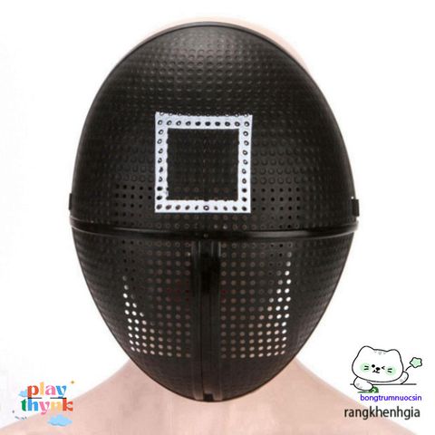 Mặt Nạ Squid Game Halloween LUNANOV - Phụ Kiện Hóa Trang Độc Đáo, Chất Liệu Nhựa Cao Cấp, Dùng Cho Cosplay & Tiệc Tùng