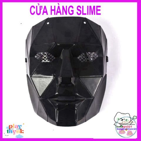 Mặt nạ Squid Game - Mặt nạ hóa trang Boss cho Halloween, Cosplay và các sự kiện, Đặc trưng từ phim truyền hình Hàn Quốc nổi tiếng