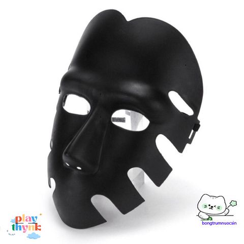 Mặt Nạ 3D Squid Game Halloween - Phụ Kiện Cosplay Độc Đáo Cho Chụp Hình - Trang Trí Ngày Hội Hóa Trang