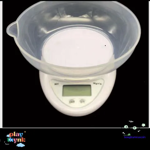Cân B05 Chính Xác - Đo Khối Lượng 1g Đến 5000g - Cân Sức Khỏe Tiện Dụng Cho Bếp và Làm Bánh
