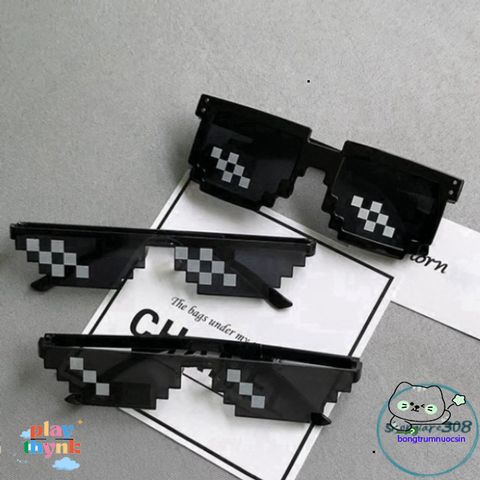 Kính Mát Mosaic Hai Chiều Thời Thượng - Phong Cách Disco Punk, Bảo Vệ UV400, Tầm Nhìn HD, Phụ Kiện Thời Trang Năng Động