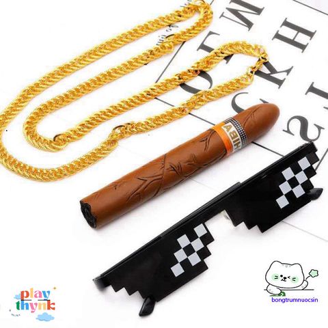Kính Mát Thug Life 6 Chấm - Kính Thời Trang Minecraft Cực Chất, Kiểu Dáng Dễ Thương Phù Hợp Nam Nữ, Hot Trend 2023