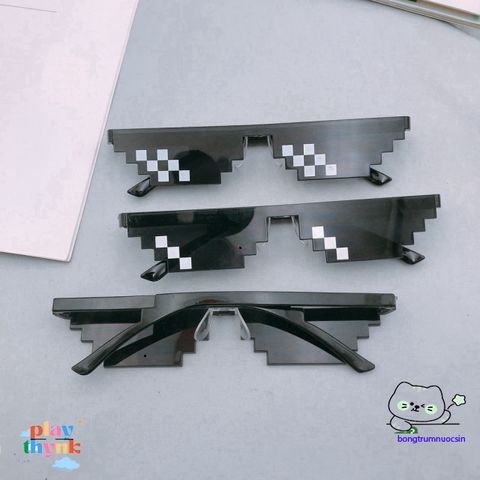 Kính Mát Thug Life 6 Chấm - Kính Thời Trang Minecraft Cực Chất, Kiểu Dáng Dễ Thương Phù Hợp Nam Nữ, Hot Trend 2023