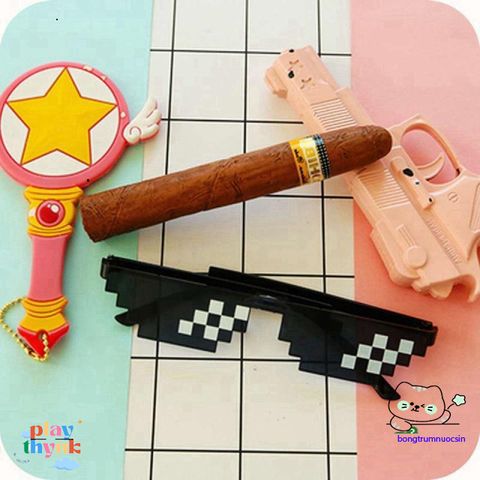 Kính Mát Thug Life 6 Chấm - Kính Thời Trang Minecraft Cực Chất, Kiểu Dáng Dễ Thương Phù Hợp Nam Nữ, Hot Trend 2023