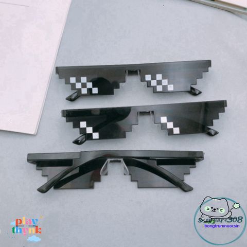 Kính Thug Life Cá Tính - Phong Cách Độc Đáo Cho Game Thủ, Chất Liệu Bền Bỉ, Không Thể Thiếu Trong Bộ Sưu Tập Thời Trang!