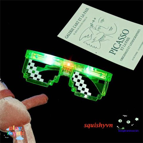 Kính Thuglife Phát Sáng LED Nobita - Thiết Kế Độc Đáo Cho Tiệc Tùng, Bar và Buổi Hòa Nhạc - Quà Tặng Thời Trang Hấp Dẫn