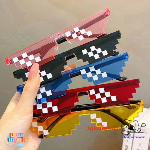 Kính Thug Life Nhiều Màu Sắc Thời Trang - Kính Mát Phong Cách Đường Phố Dành Cho Người Yêu Thích Văn Hóa Đường Phố