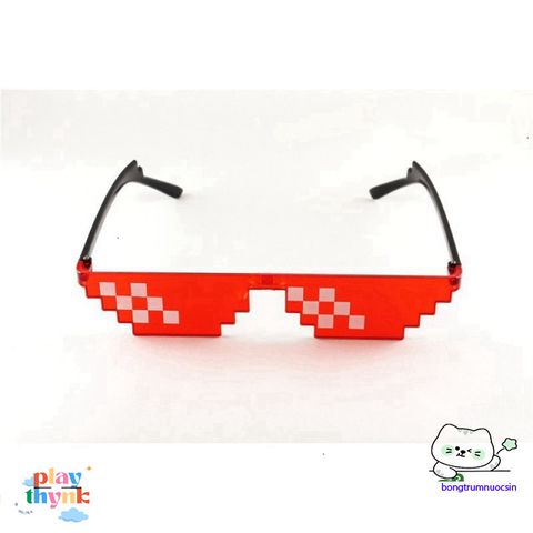 Kính Mắt Thug Life 8bit - Phong Cách Côn Đồ, Chất Lượng Cao, Thời Trang Dễ Thương, Phù Hợp Nam Nữ, Kiểu Dáng Cute, Hot Trend 2018