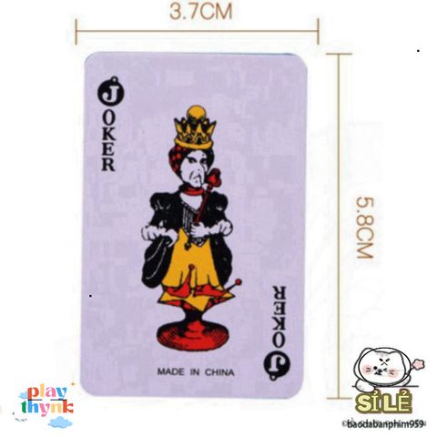 Bộ bài Poker Khổng Lồ A4 - Vật Phẩm Giải Trí Hoàn Hảo, Dễ Cầm Nắm, Thích Hợp Cho Tiệc Tùng và Trình Diễn Nghệ Thuật