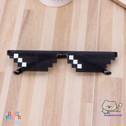 Kính Mát Unisex Pixelated Thực Adorable - Phong Cách Thời Trang Chất Lượng Cao Cho Nam Nữ, Kính Râm Hài Hước Cho Game Thủ