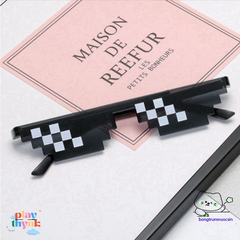Kính Mát Mosaic Thug Life UV400 - Phong Cách Hip Hop Độc Đáo Cho Nam Nữ, Lời Khuyên Thời Trang Hàng Đầu